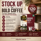KS Organic Pacific Bold K Cup Coffee Pods, 120 CT, Extra Bold, Dark Coffee — additional product image 4