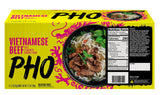 Vietnamese Pho Beef Noodle Soup 9 Bowls Pack, Ready in 3 Minutes, Gluten-Free, with Chili Oil — additional product image 2