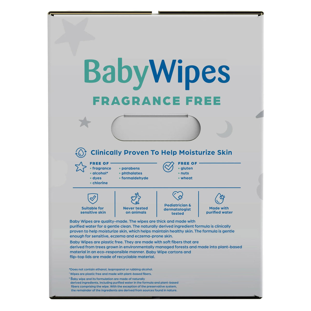Signature Baby Wipes Unscented, 900 Per Box, Hypoallergenic (1 Box) — additional product image 2