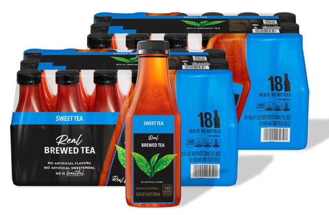 Real Brewed Black Tea, Sweet Tea, Pure Leaf 16.9 oz, Real Sugar, Real Tea Leaves (36 CT)
