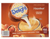 International Delight Hazelnut Coffee Creamer Singles, 84 Fl Oz, 192 Count