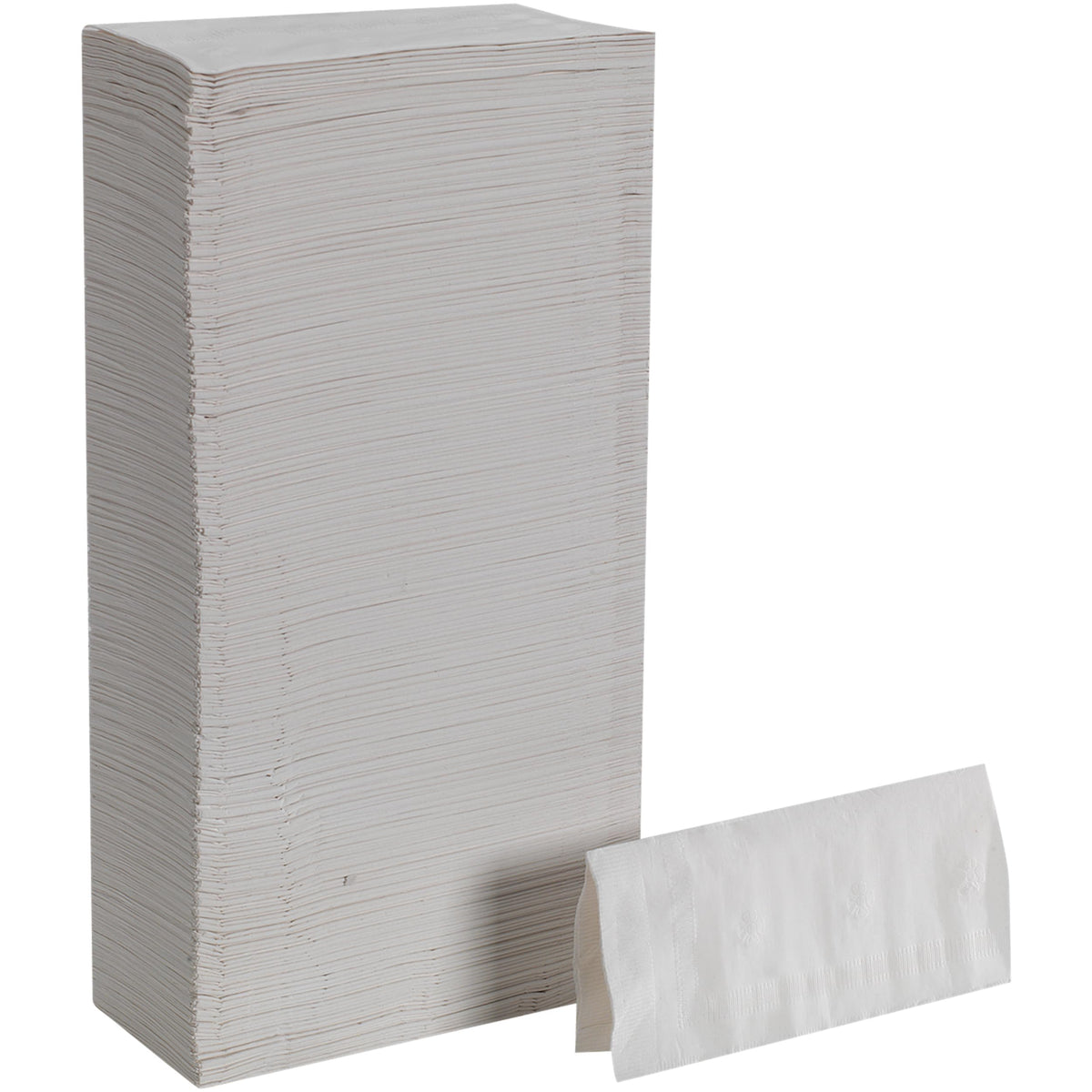 Marathon 1/8 Fold Dinner Napkins, 2-Ply, White, 900 CT, Elegant Paper Napkins — additional product image 4