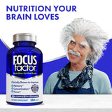 Focus Factor Nutrition for The Brain, Improved Memory & Concentration Brain Supplement, Complete Multivitamin with Vitamins