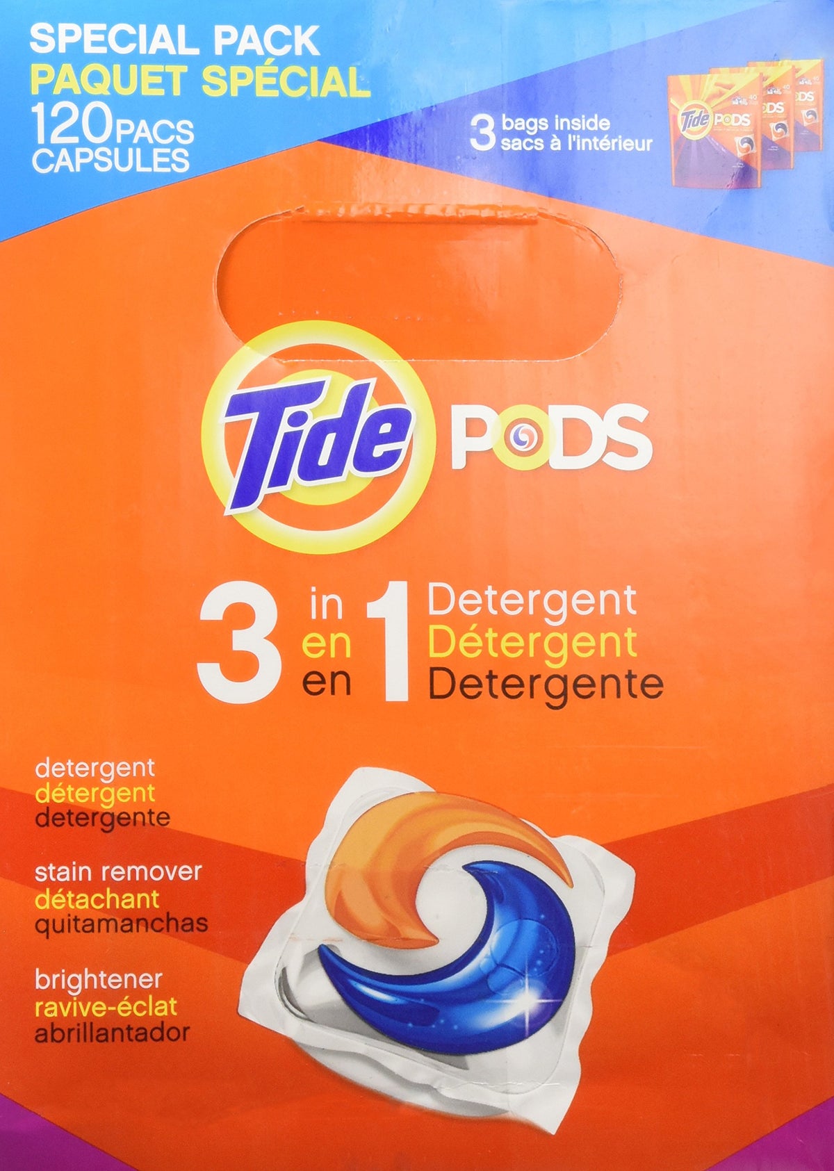 Tide Pods (Spring Meadow) - 132 Count — additional product image 2
