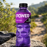 Power Sports Drink Grape Purple 24CT, Electrolyte Enhanced Hydration Drink 20 oz — additional product image 3