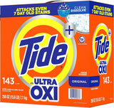 Tide HE Ultra Oxi Powder Laundry Detergent, Original, 250 Ounce — additional product image 3