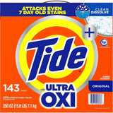 Tide HE Ultra Oxi Powder Laundry Detergent, Original, 250 Ounce — additional product image 4