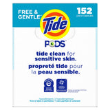 Tide PODS Liquid Laundry Detergent Pacs Free & Gentle 152-count, LARGE, White — additional product image 3