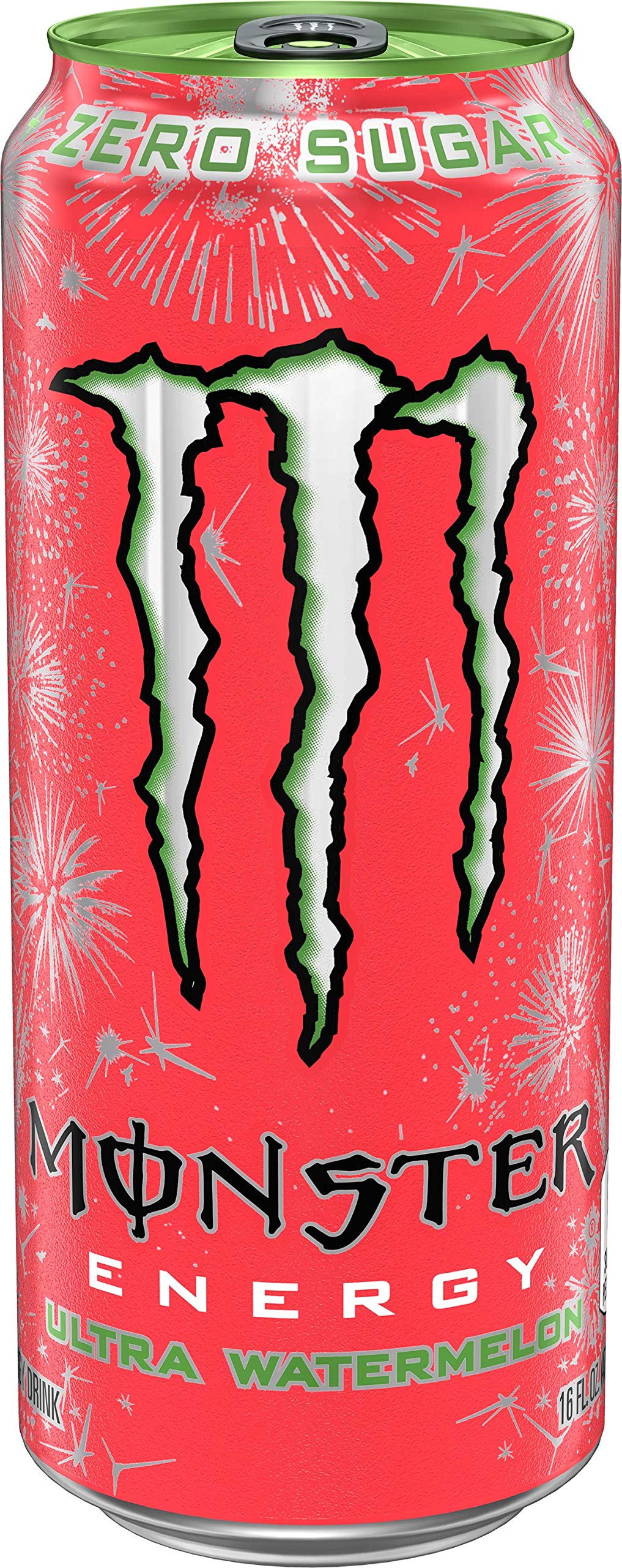 Monster Energy Ultra Watermelon, Sugar Free Energy Drink, 16 Ounce — additional product image 2