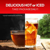 JUNG KWAN JANG US HongSamWon - Korean Red Ginseng Tea, Pre and Post Workout Herbal Energy Drink with Jujube, Cinnamon Ginger