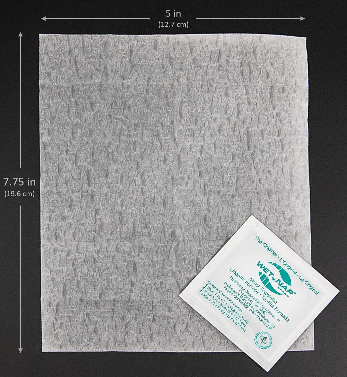 Hand Cleansing Pre-Moistened Refreshing Handynaps Wet Naps Moist Towelettes (100 Pack) — additional product image 4