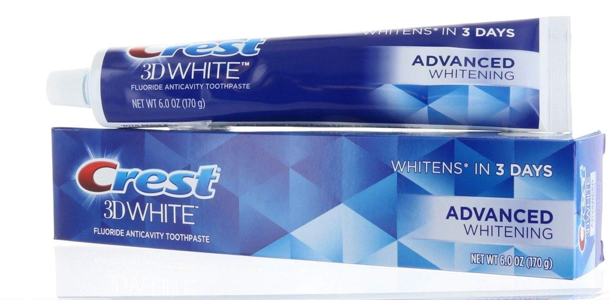Crest 3D White Advanced Whitening Fluoride Toothpaste — additional product image 3