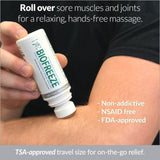 Biofreeze Colorless Roll-On, Fast Acting, Long Lasting, & Powerful Topical Pain Reliever, Cream, (Packaging May Vary),3 Fl Oz