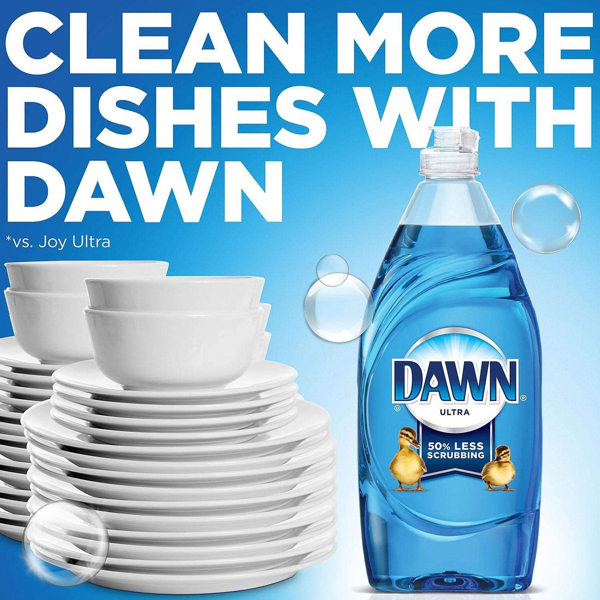 Dawn Ultra Concentrated Dish Detergent - Original Scent - 90 oz. Bottle — additional product image 4