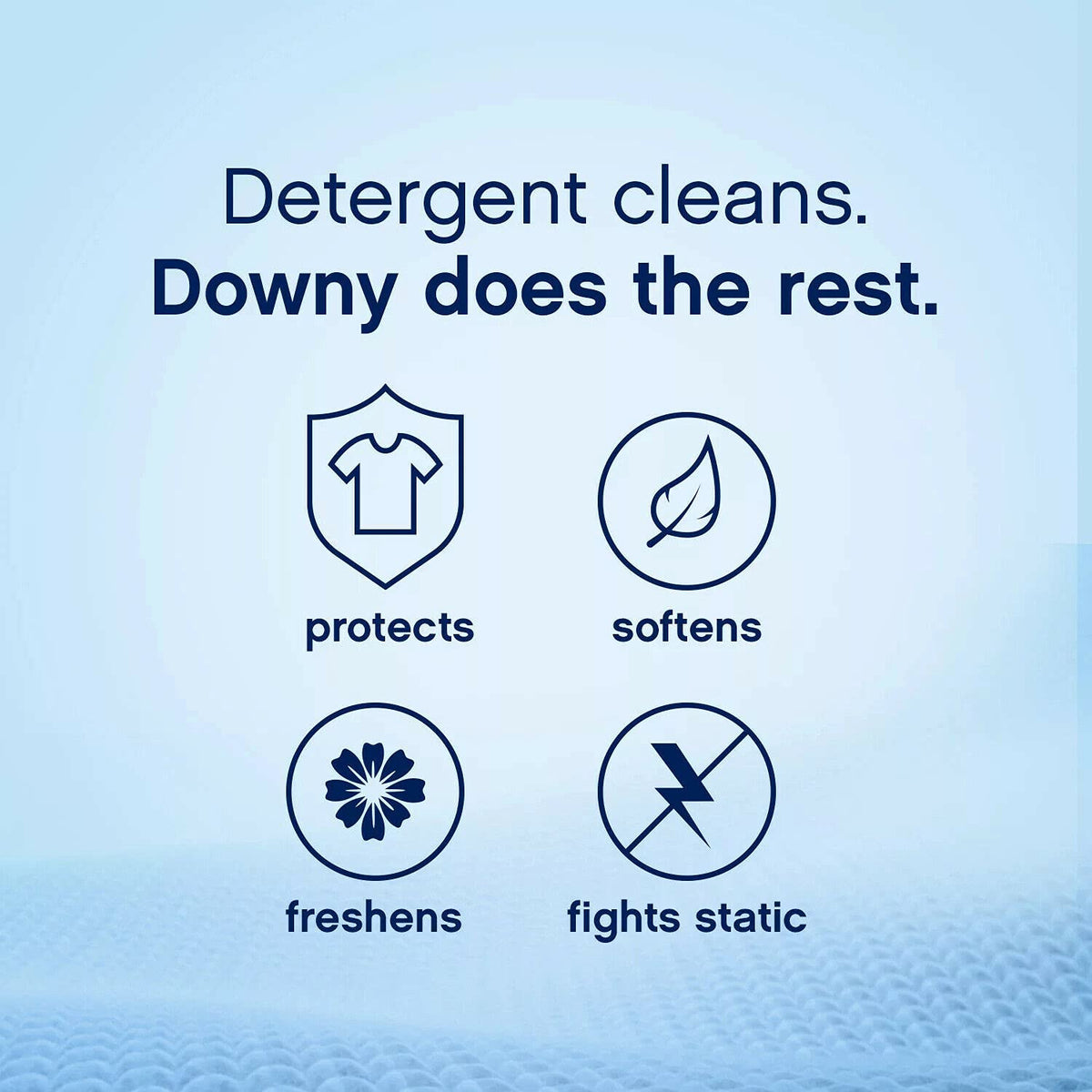 Downy Ultra Concentrated HE Fabric Softener, April Fresh, 165 FL - 244 Loads — additional product image 3