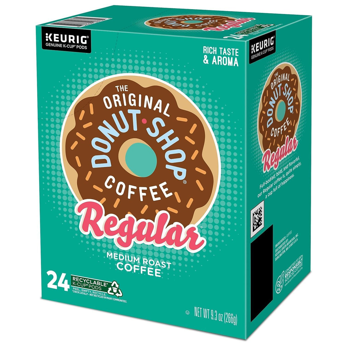 The Original Donut Shop Regular, Single-Serve Keurig K-Cup Pods, Medium Roast Coffee Pods, 80 Count — additional product