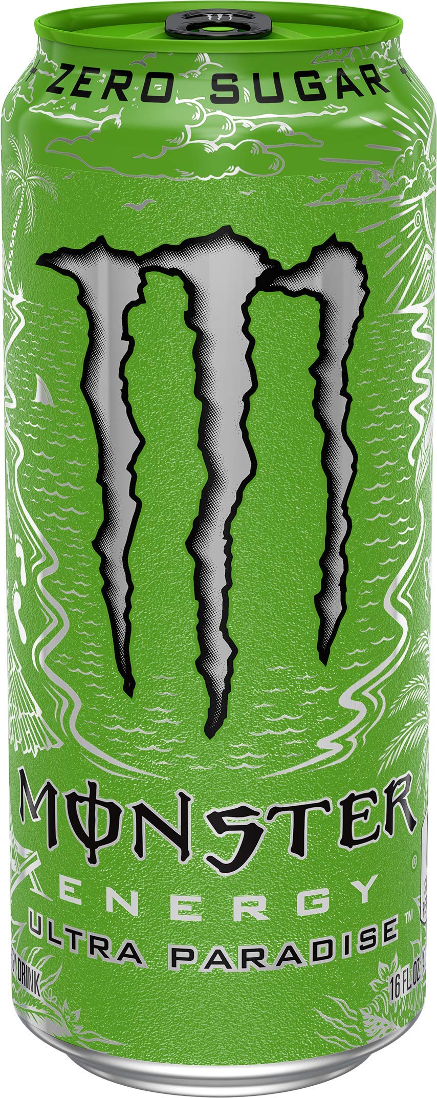 Monster Energy Ultra Paradise, Sugar Free Energy Drink, 16 Ounce (Pack of 24) — additional product image 2