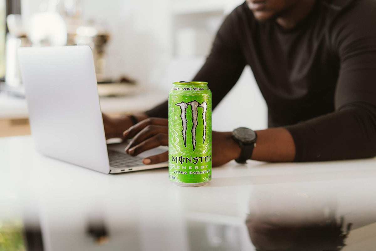 Monster Energy Ultra Paradise, Sugar Free Energy Drink, 16 Ounce (Pack of 24) — additional product image 3