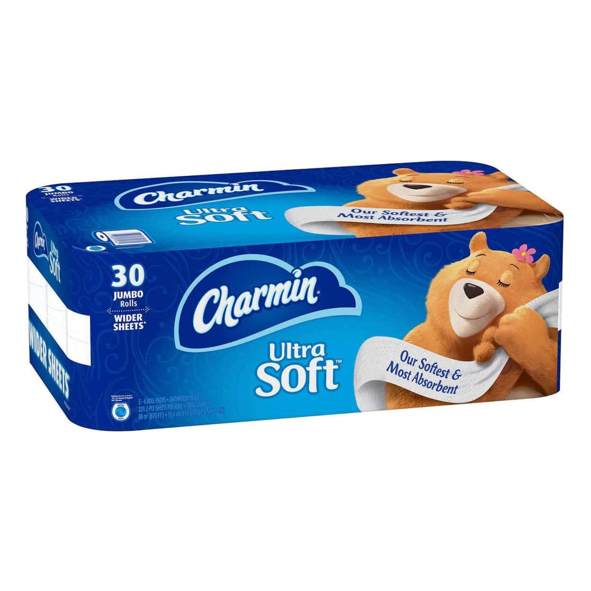 Charmin Ultra Soft Bathroom Tissue Ultra Soft 30 Jumbo Rolls — additional product image 3