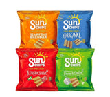 Sun-Chips Multigrain Variety Pack (30 Count) – 100% Whole Grain Chips with Harvest Cheddar, Garden Salsa, Original & French