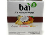 Bai WonderWater Coconut Variety Pack, 18oz bottles - pack of 15 (Molokai Coconut, Madagascar Coconut Mango, Puna Coconut