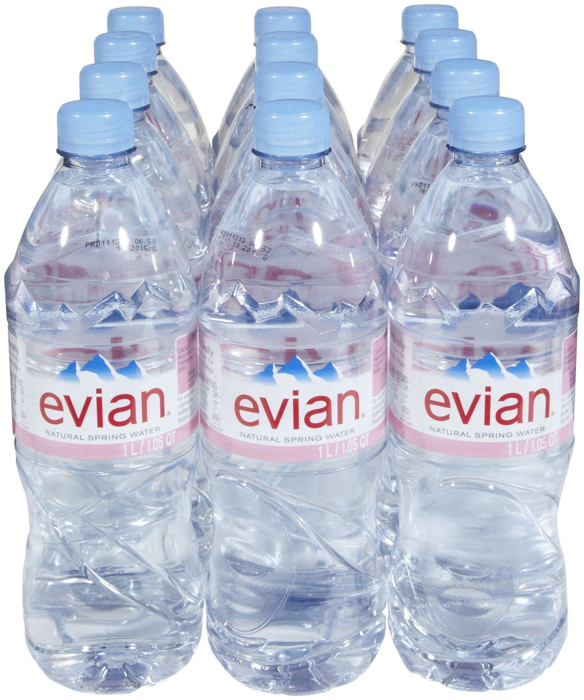 Evians Spring Water Spring Water, 33.8 oz, 12 ct — additional product image 2