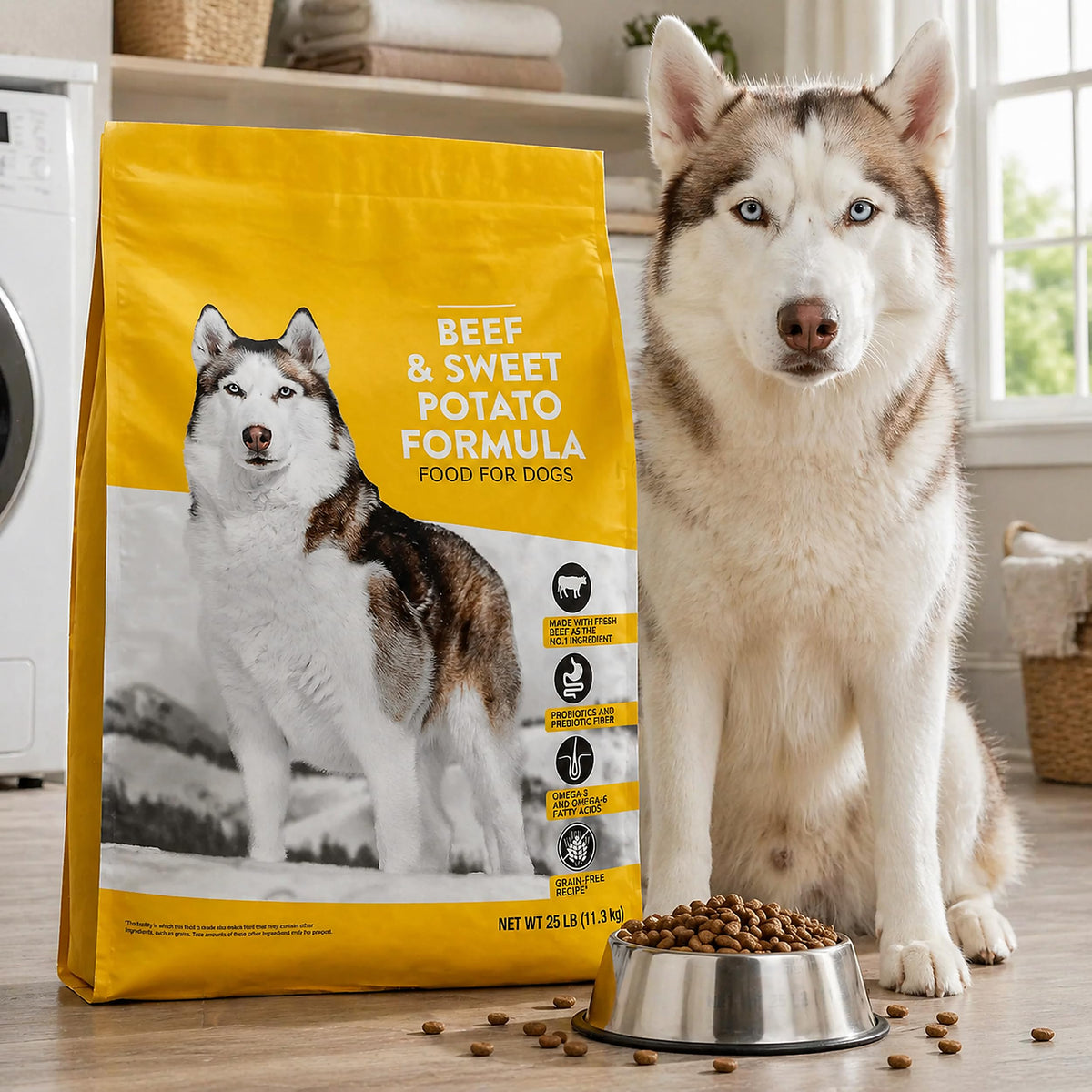 Nature Domain Healthy Dog Food, Beef and Sweet Potato 25 Lbs — additional product image 2
