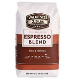 KS Espresso Blend Whole Bean Coffee Beans, 2.5LB Arabic Coffee Beans, Dark Roast, Rich and Intense (40 oz)