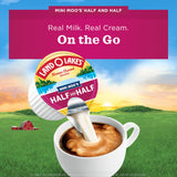 Land O Lakes Mini Moo’s Half & Half Creamer Singles, Shelf-Stable, 192 Count — additional product image 2