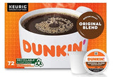 Dunkin' Original Blend, Medium Roast Coffee K Cups - 72 Count