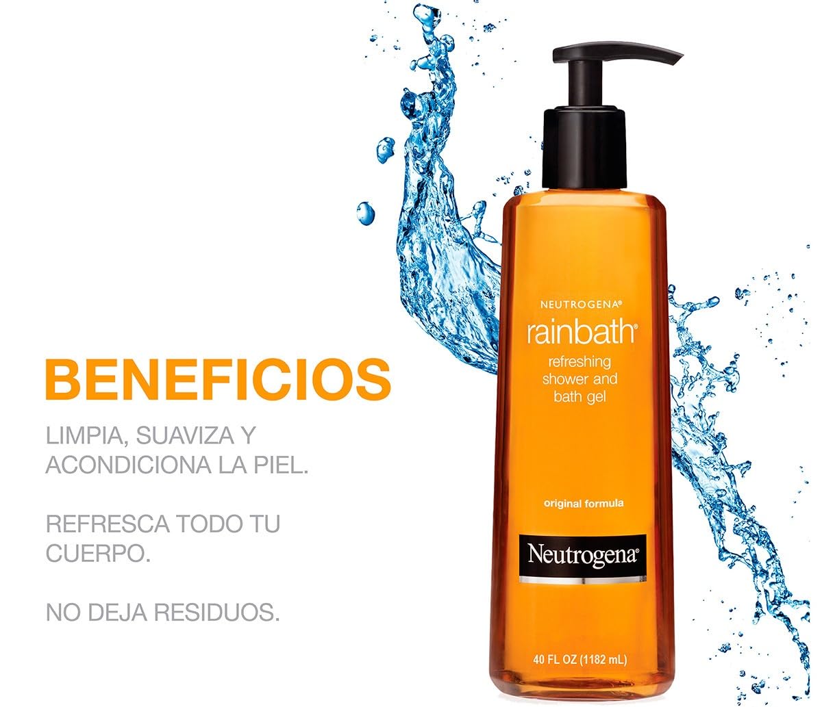 Neutrogena Rainbath 40 fl oz Shower and Bath Gel - Moisture-Rich — additional product image 3