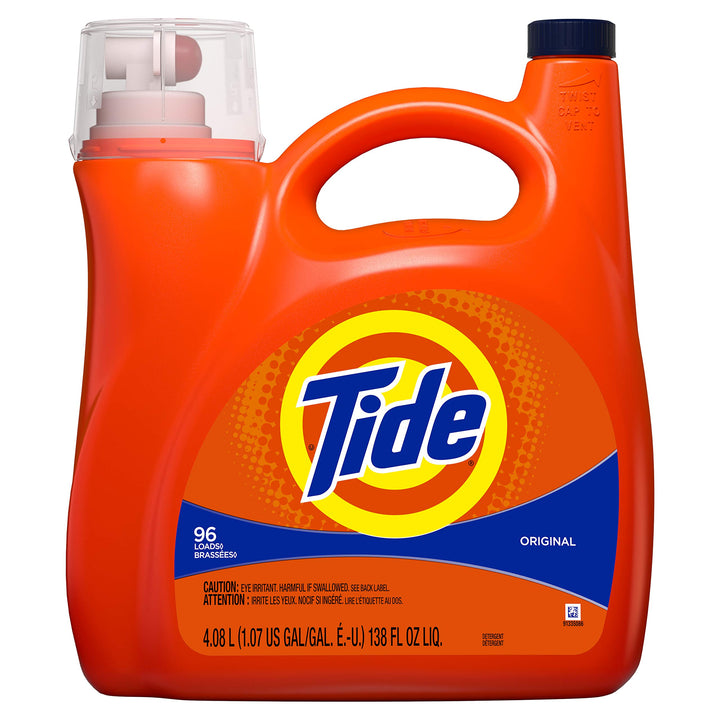 Tide Liquid Laundry Detergent, Original, 96 Loads 138 Fl Oz