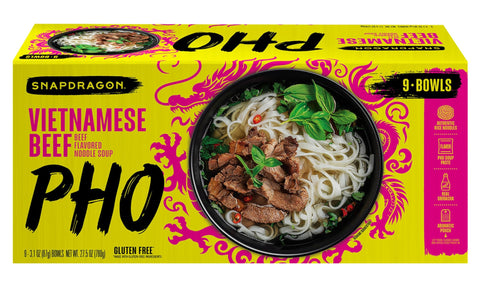 Snapdragon Vietnamese Pho Bowls (9 X 2.1 Oz)Total Net Wt (18.9 Oz),, ()