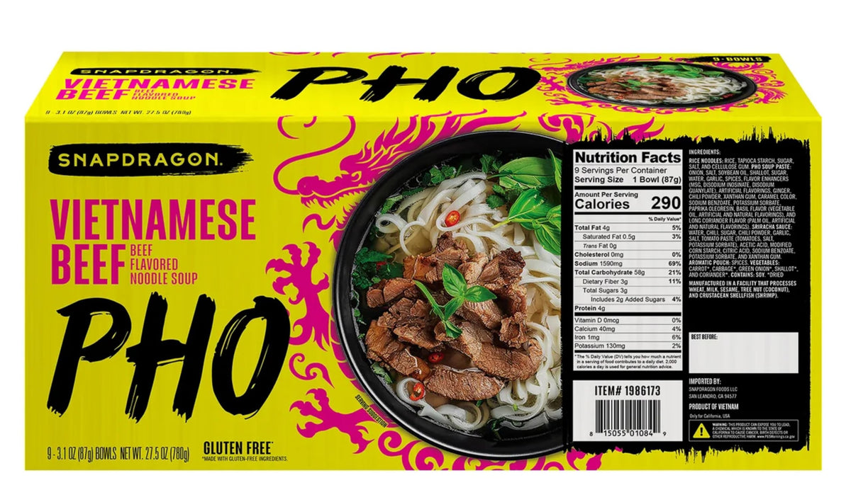 Snapdragon Vietnamese Pho Bowls (9 X 2.1 Oz)Total Net Wt (18.9 Oz),, () — additional product image 2