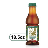 Gourmet Kitchn Gold Peak Naturally Sweet Real Brewed Tea, Picked for Peak Taste, Made with Cane Sugar -(18.5oz / 18pk per