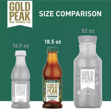 Gourmet Kitchn Gold Peak Naturally Sweet Real Brewed Tea, Picked for Peak Taste, Made with Cane Sugar -(18.5oz / 18pk per