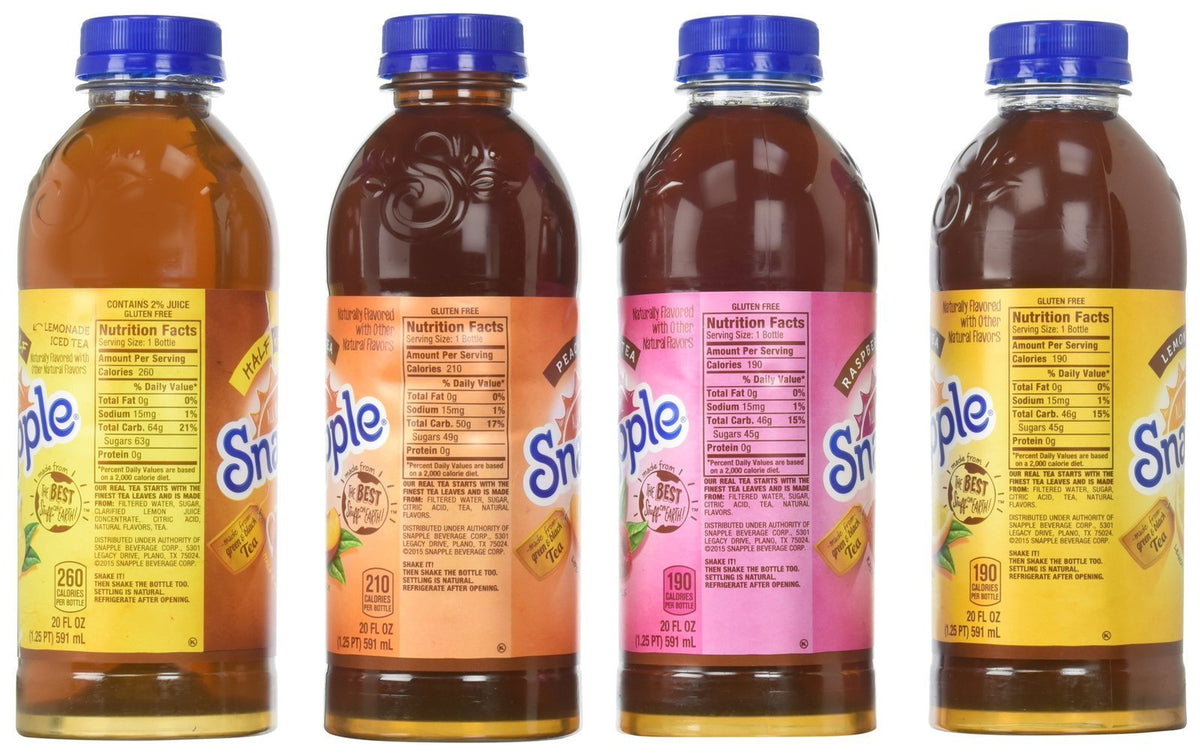 Snapple Iced Tea Variety Pack, 20 Fl Oz (Pack of 24) — additional product image 4