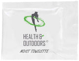 Coleman Max 100% Deet Insect Repellent - 4 oz Continuous Spray - Pack of 4 - w/ (6) Healthandoutdoor Hand Wipes — additional