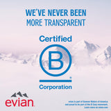 Evian Natural Spring Water, 1 L bottle, 12 pack — additional product image 6