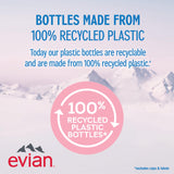 Evian Natural Spring Water, 1 L bottle, 12 pack — additional product image 7
