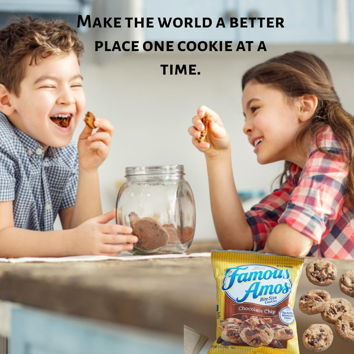 Asherpro Famousamos Chocolate Chip Cookies, Famous Cookies, Chocolate Chips Cookies, Famous Cookies Individual Packs,2 oz.