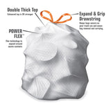 Member's Mark Power Flex Tall Kitchen Drawstring Bags, 200 Count — additional product image 2