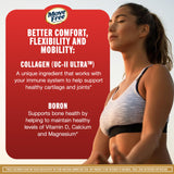 Move Free Ultra Triple Action Joint Support Supplement - Type II Collagen Boron & Hyaluronic Acid - Supports Joint Comfort