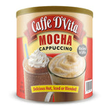 Caffe D'Vita Mocha Cappuccino Mix - Mocha Powder Mix - 4 LBS