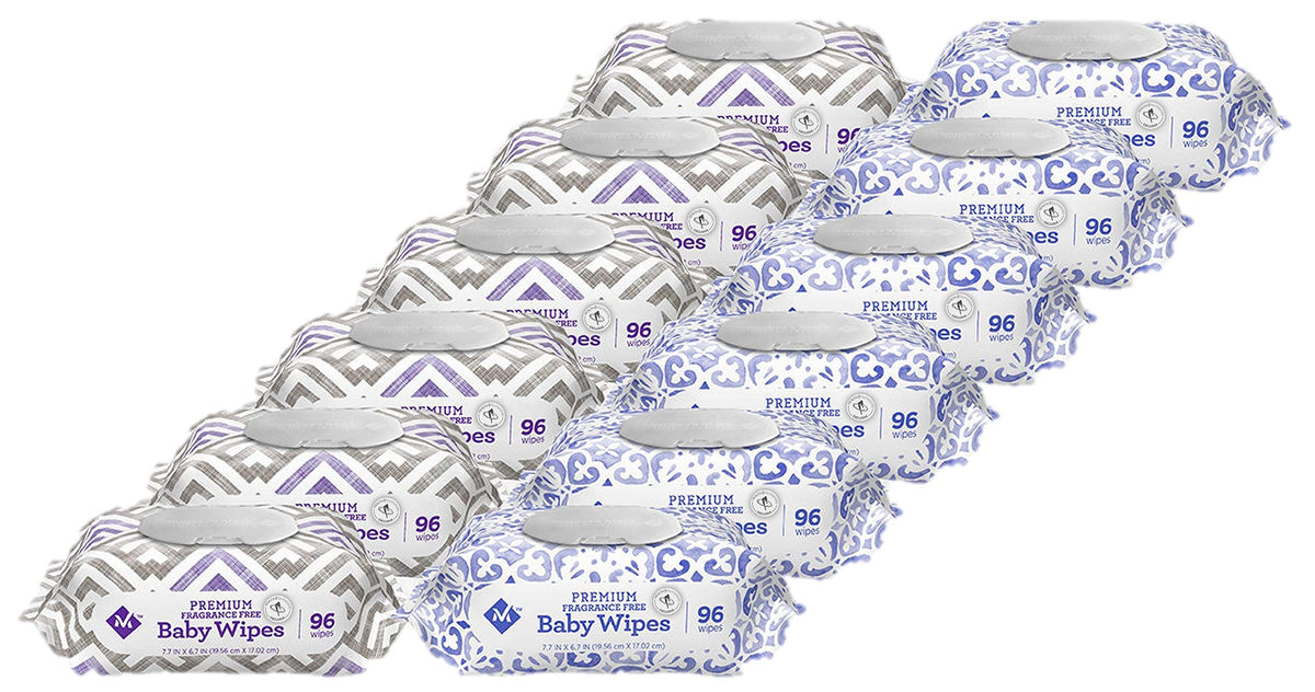 HAO M Mark Premium Fragrance Free Baby Wipes (1152 Count) W/Exclusive Moist Towelettes — additional product image 4