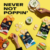 Popchips Potato Chips Variety Pack - Sour Cream & Onion, Sea Salt, & BBQ - 0.8 Bags (28-Count) By Veher — additional product