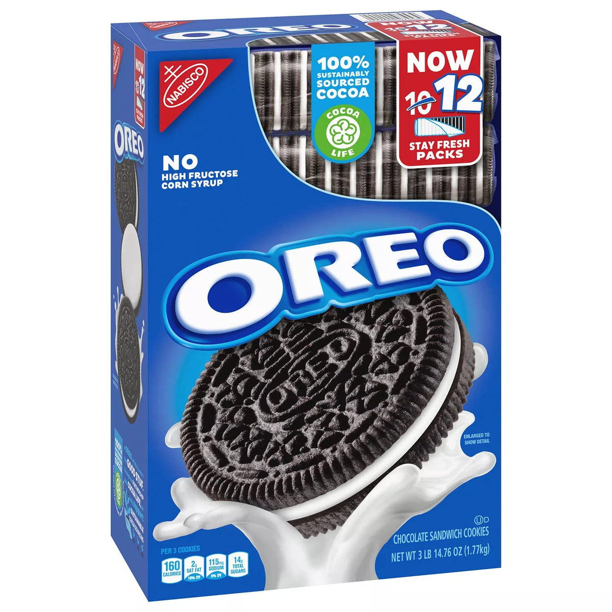 OREO Chocolate Sandwich Cookies (62.76 oz., 12 pk.) — additional product image 2