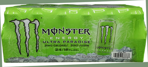 Monster Mix Ultra Paradise Cans 24/16 FL OZ Net Wt 384 Fl Oz, 384 fl. oz.