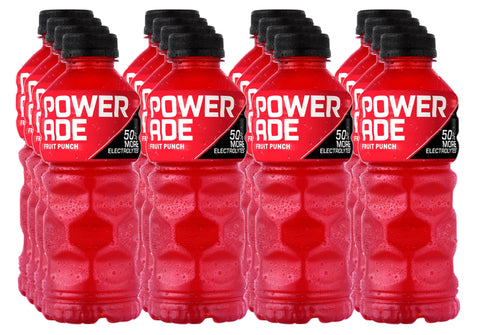 POWERADE Sports Drink Fruit Punch, 20 Ounce (Pack of 24)