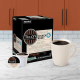 Tully's French Roast Extra Bold Coffee, Dark, Keurig K-Cup Pods, 100 ct